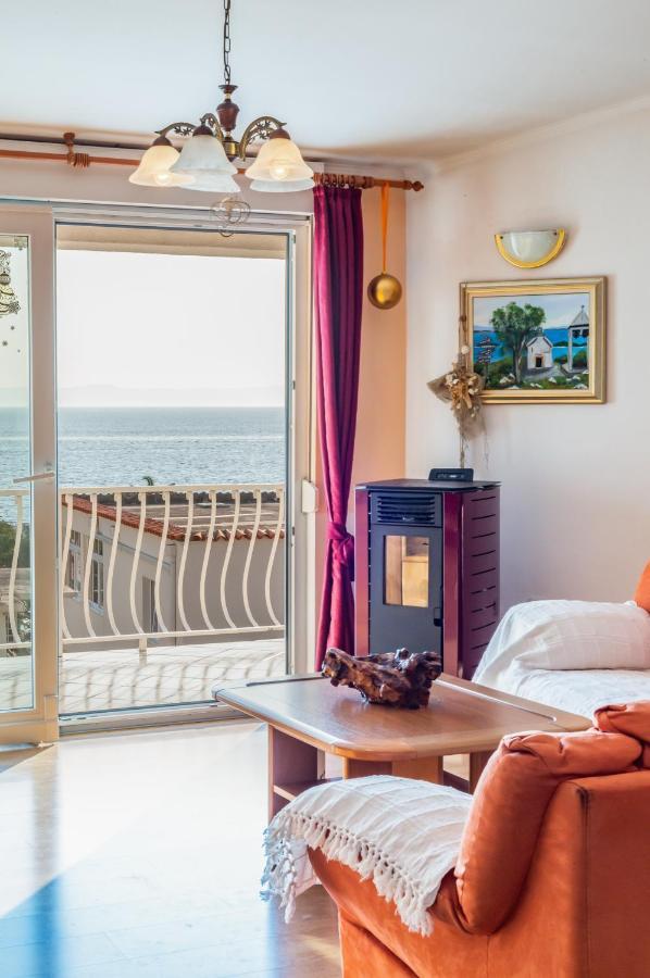 Deluxe Apartment mit 2 Schlafzimmern und Meerblick (4 Erwachsene)